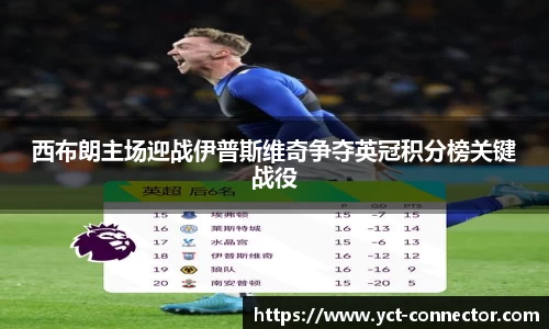 西布朗主场迎战伊普斯维奇争夺英冠积分榜关键战役